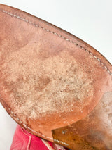 Rios of Mercedes Texan Red Leather Cowboy Boots - EU40