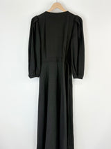 Bec + Bridge Black Textured Wrap Dress - AU8