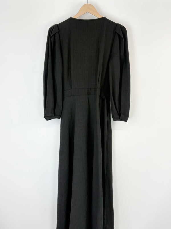 Bec + Bridge Black Textured Wrap Dress - AU8
