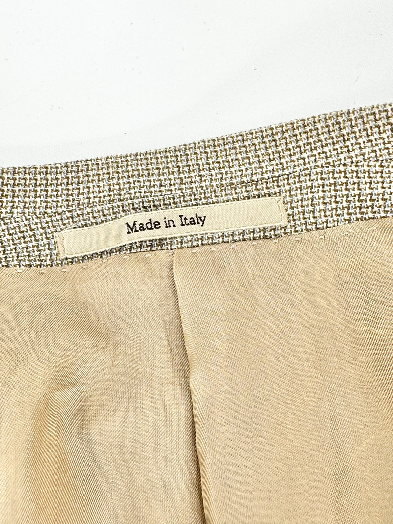 Emenegildo Zegna Woven Wool Blend Blazer - 54R