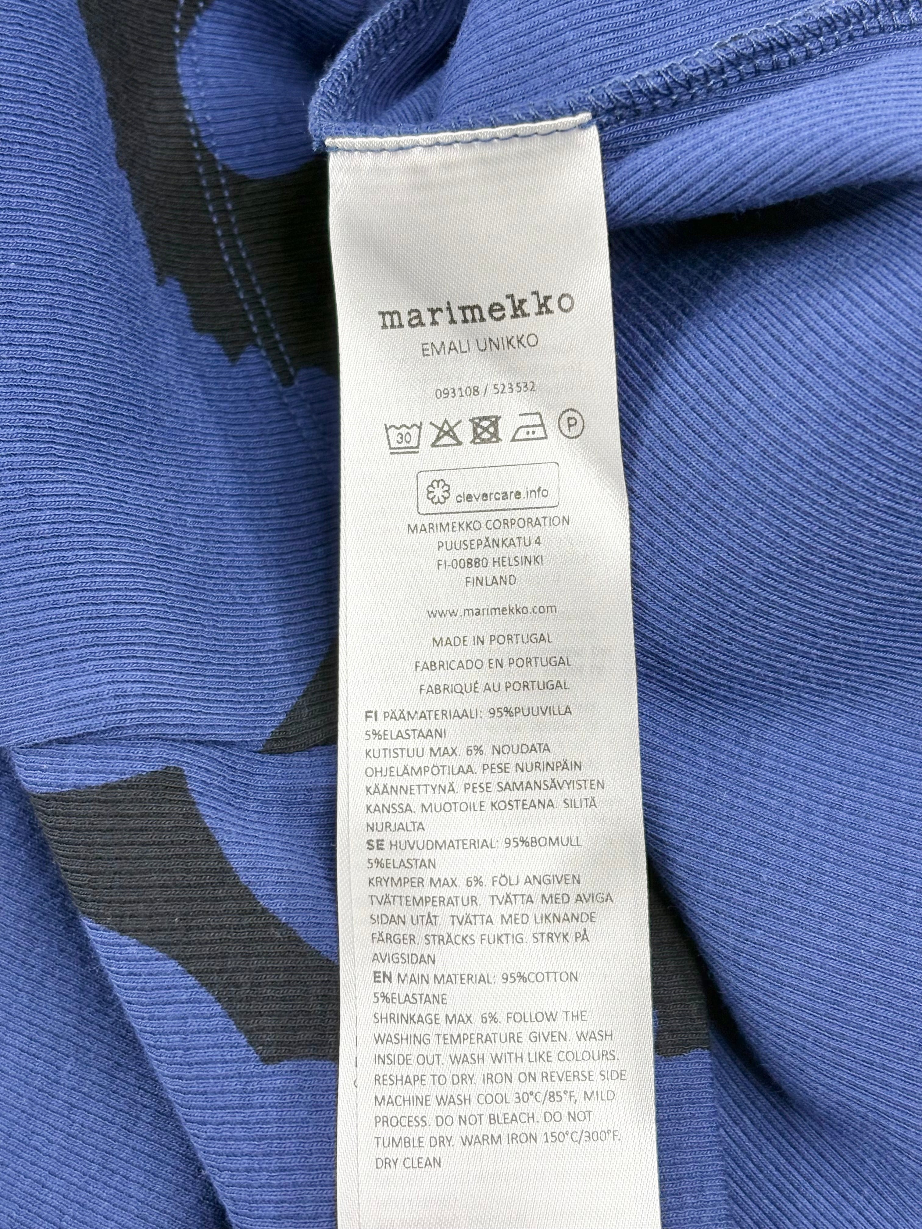Marimekko 'Emali Unikko' Turtle Neck Top - AU10/12