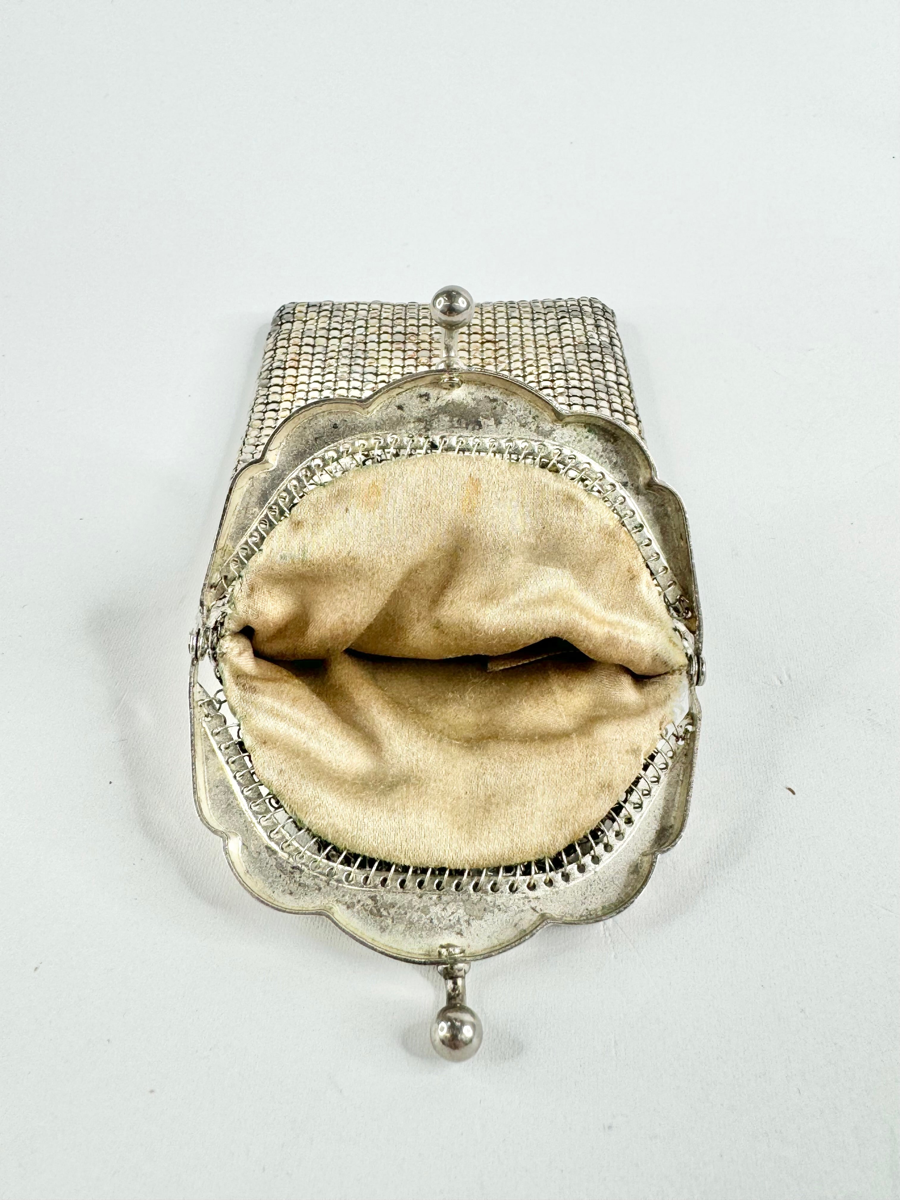 Vintage Glomesh Silver Glasses Case