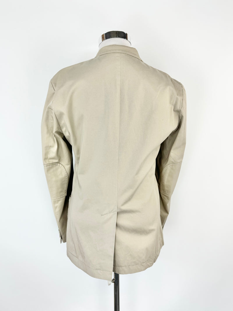 Goodwin Charli Cement Cotton Blazer - 42R