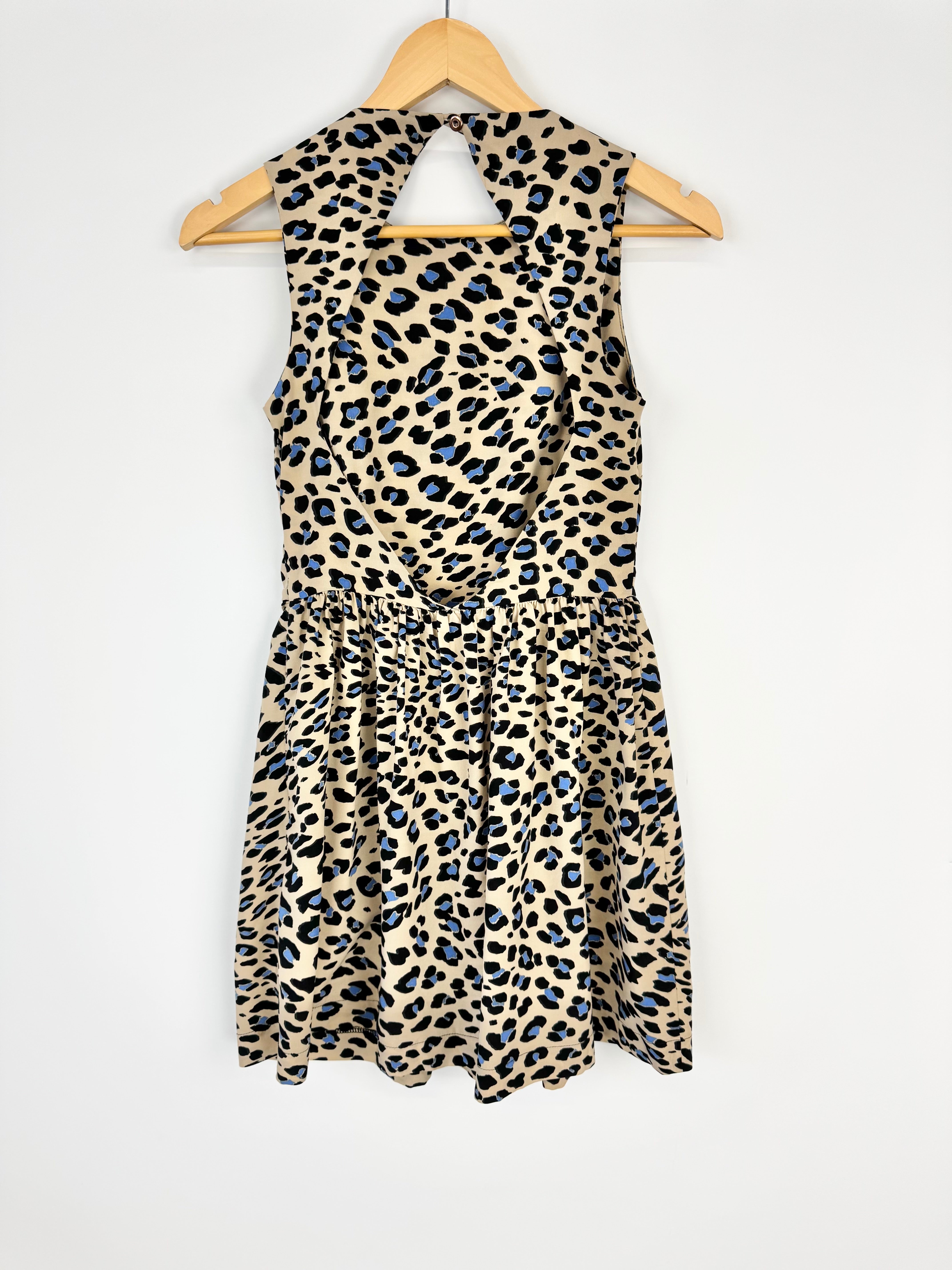 Bec & Bridge Leopard Print Skater Dress - AU8