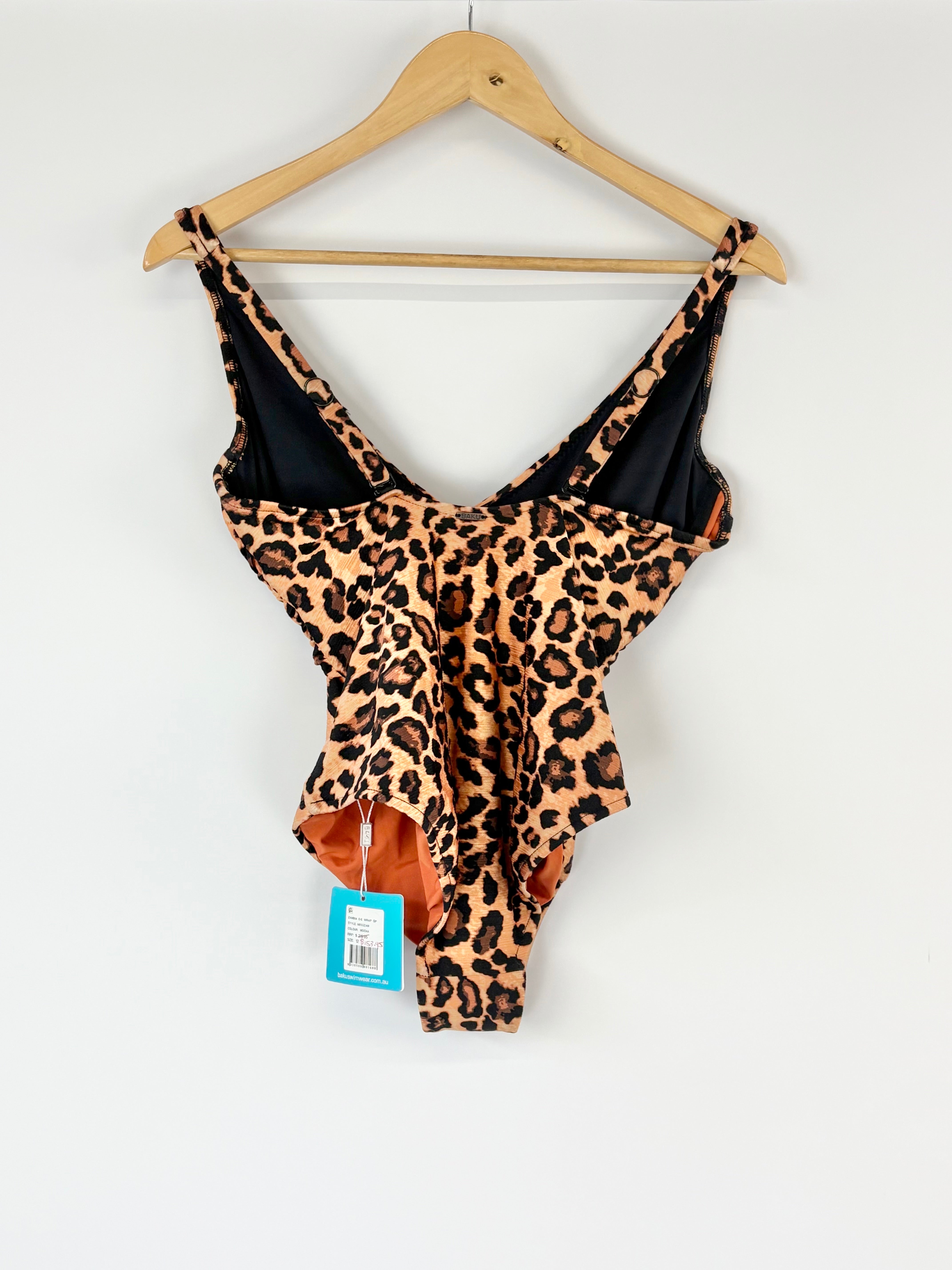 Baku Swimwear Mocha 'Zambia' One-Piece - AU12