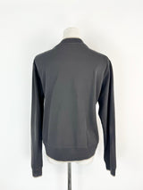 Kenzo Homme Black Cream Contrast Zippered Cardigan - XS