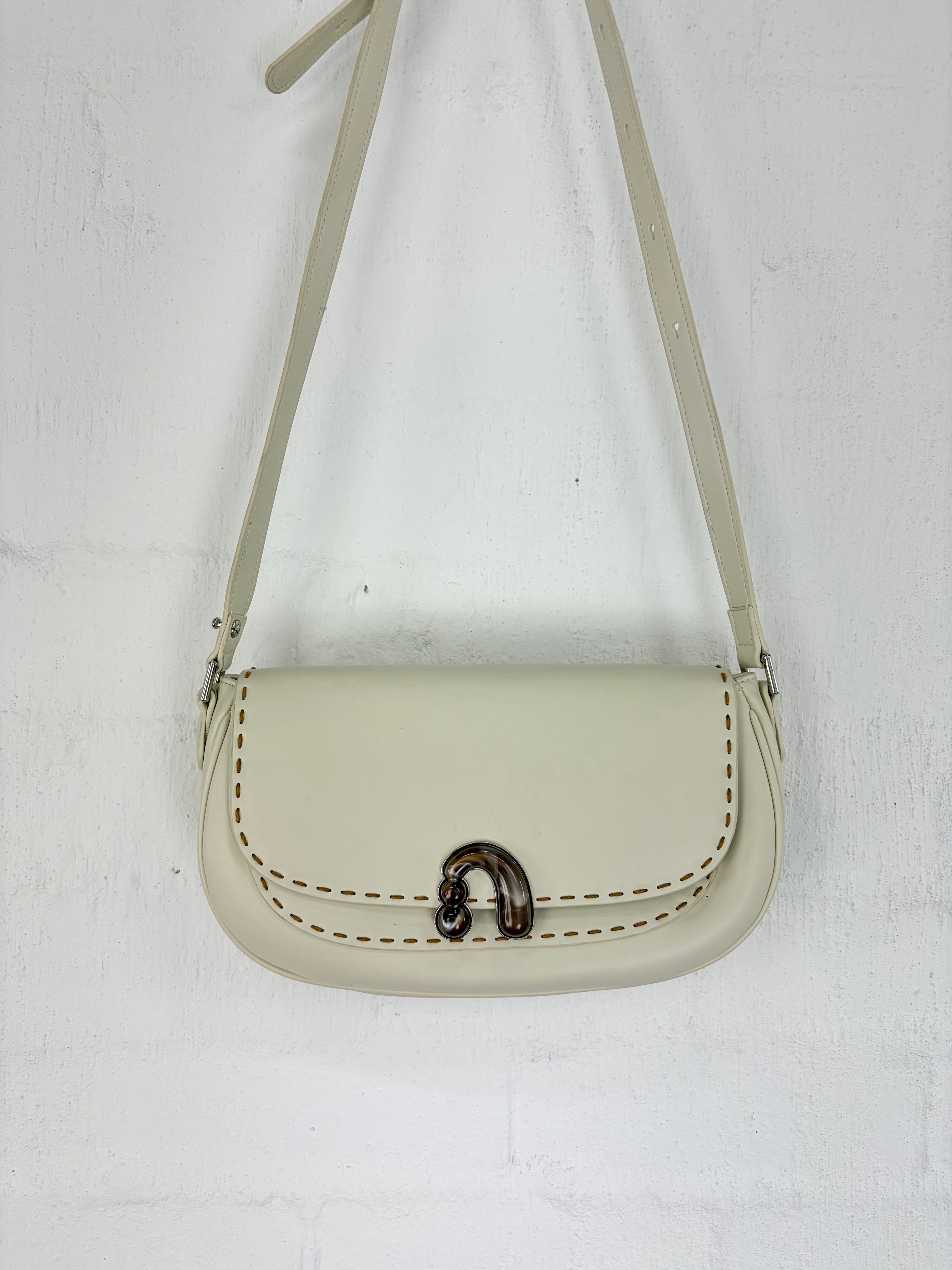 Amazing Song Cream Cross Body Bag