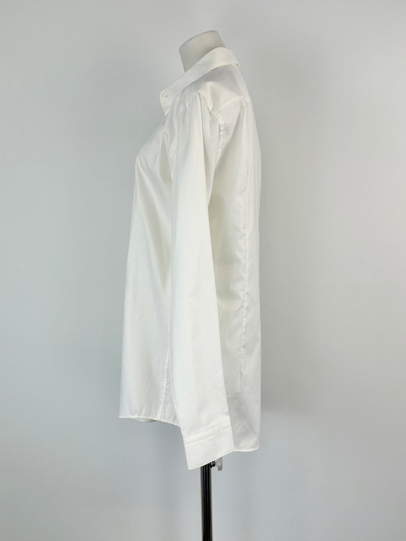 Boss Hugo Boss White Slim-Fit Shirt - 40