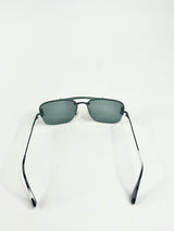 Prada Black Square Lens Sunglasses