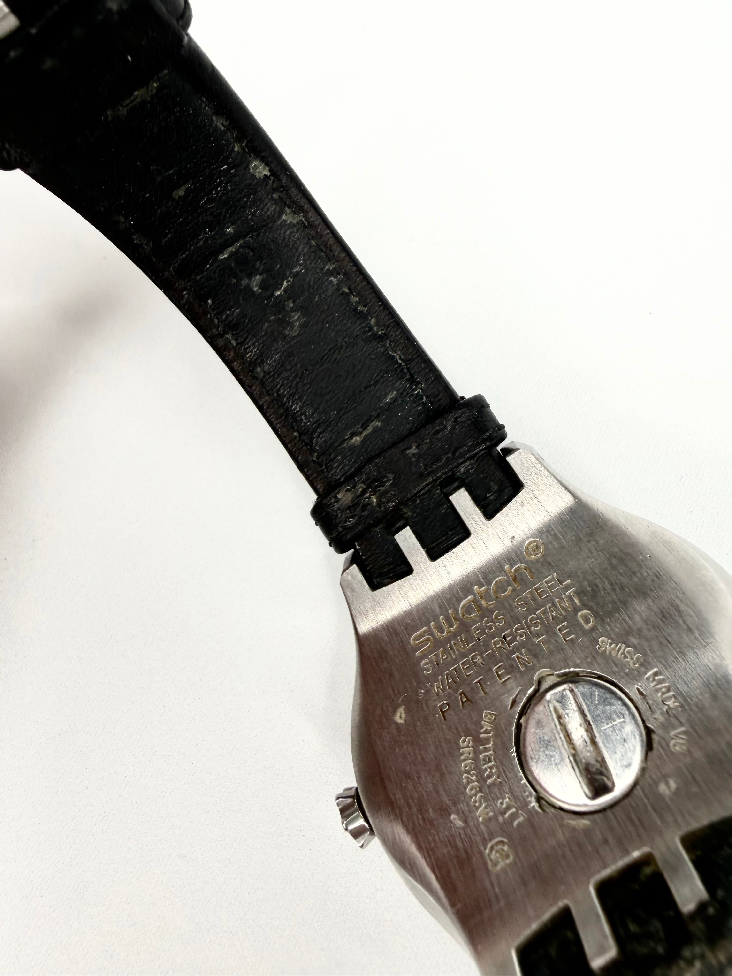 Swatch Irony Big Black Dial with Arabic Numerals