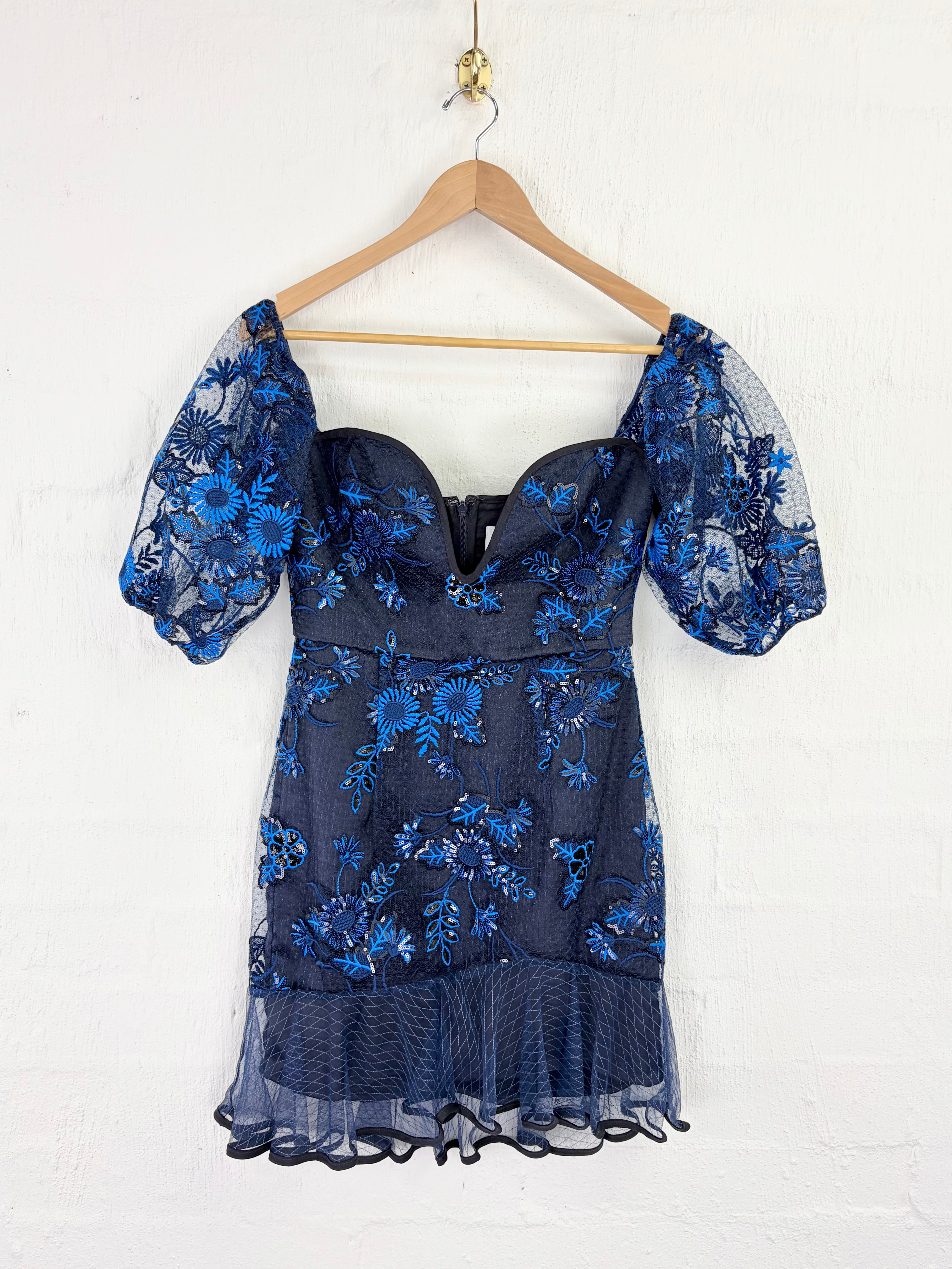 Alice McCall 'Mystery' Mini Dress in Ocean NWT - AU8