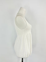 Twinset by Simone Barbieri White Vest - AU8