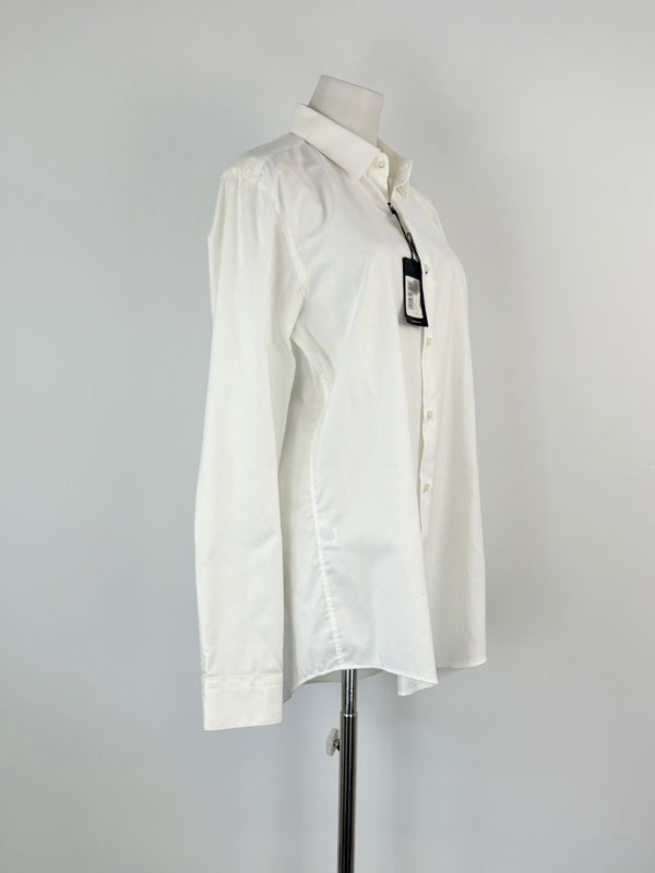 Boss Hugo Boss White Slim-Fit Shirt - 40