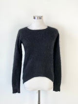 Amberbygrace Black Mink Blend Sweater - AU10