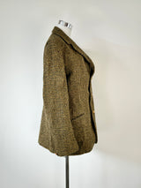 Vintage Harris Tweed Wool Blazer - L