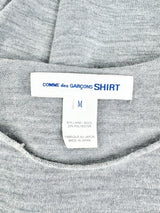 Comme des Garçons Grey Fluro Trim Top - M
