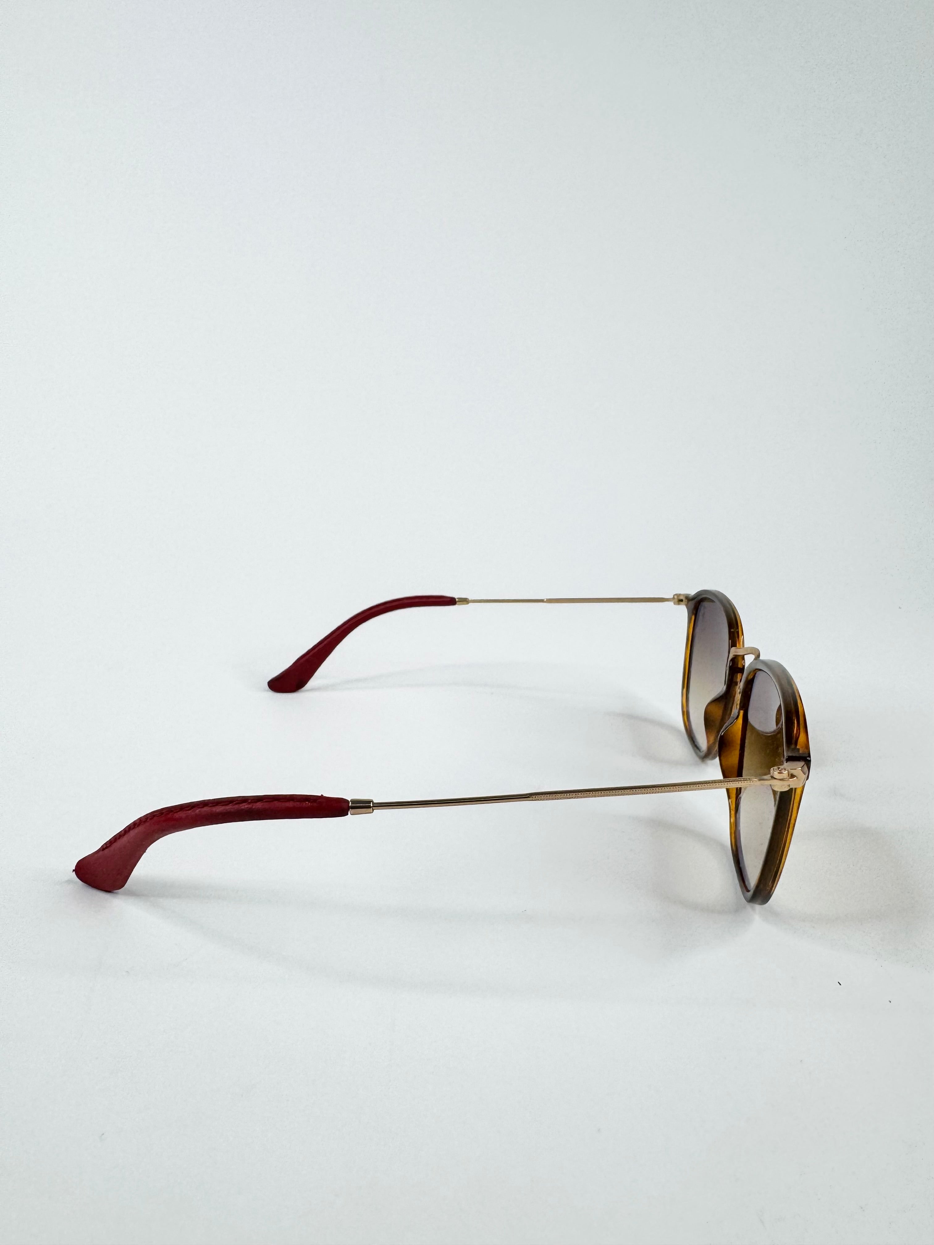 Ray Ban x Ferrari Tortoiseshell Gradient Sunglasses