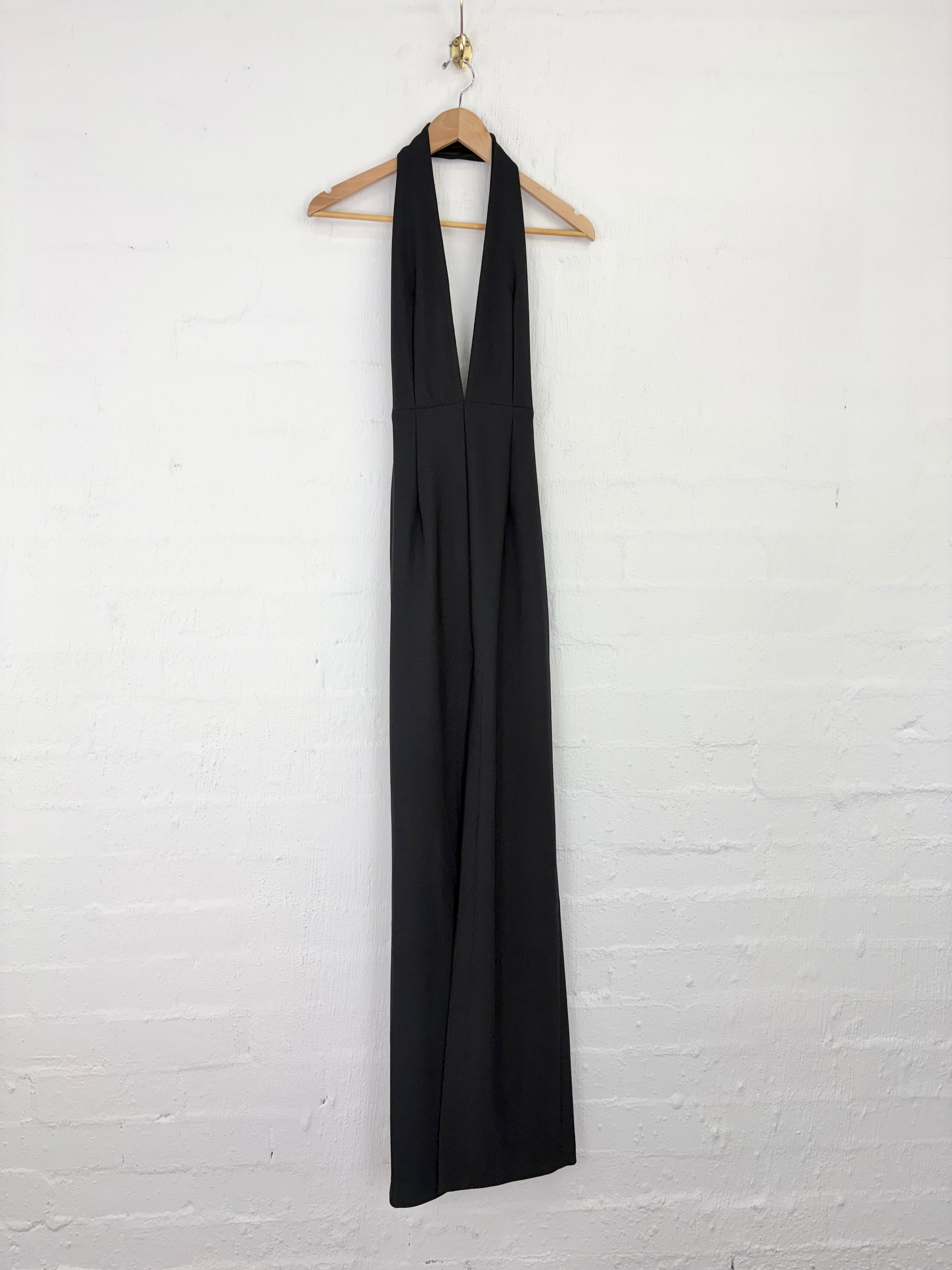 Solace Black Halter Neck Dress NWT - AU8