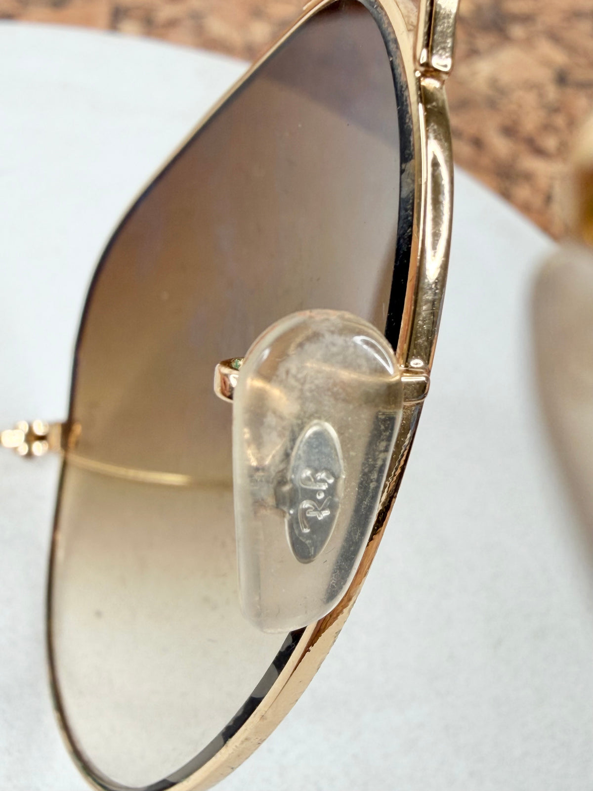 Ray-Ban Gold-Toned Gradient Aviators