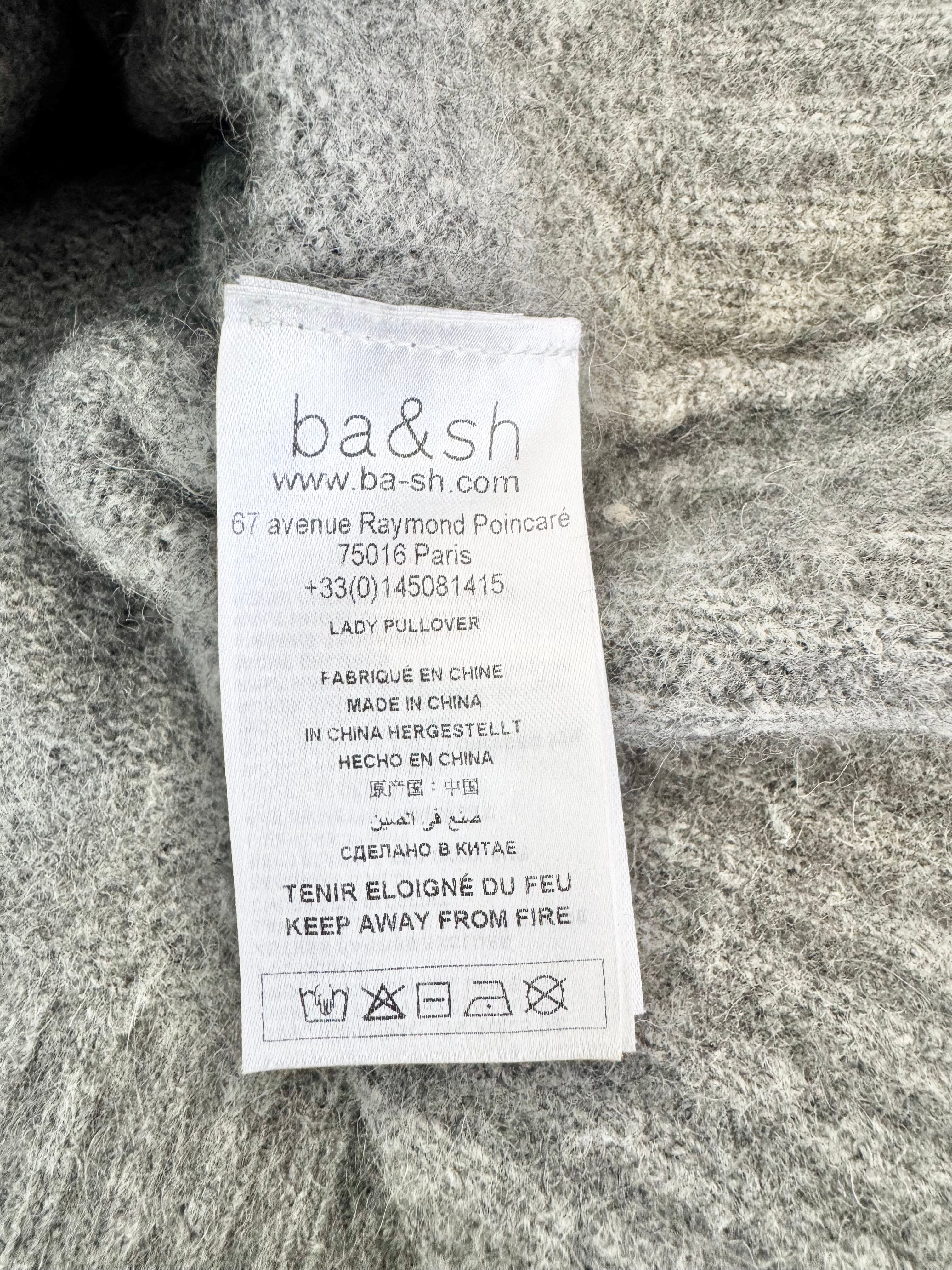 Ba&sh Grey 'Lady' Pullover - AU10