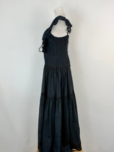 Suboo Black Layered Maxi Dress - AU8