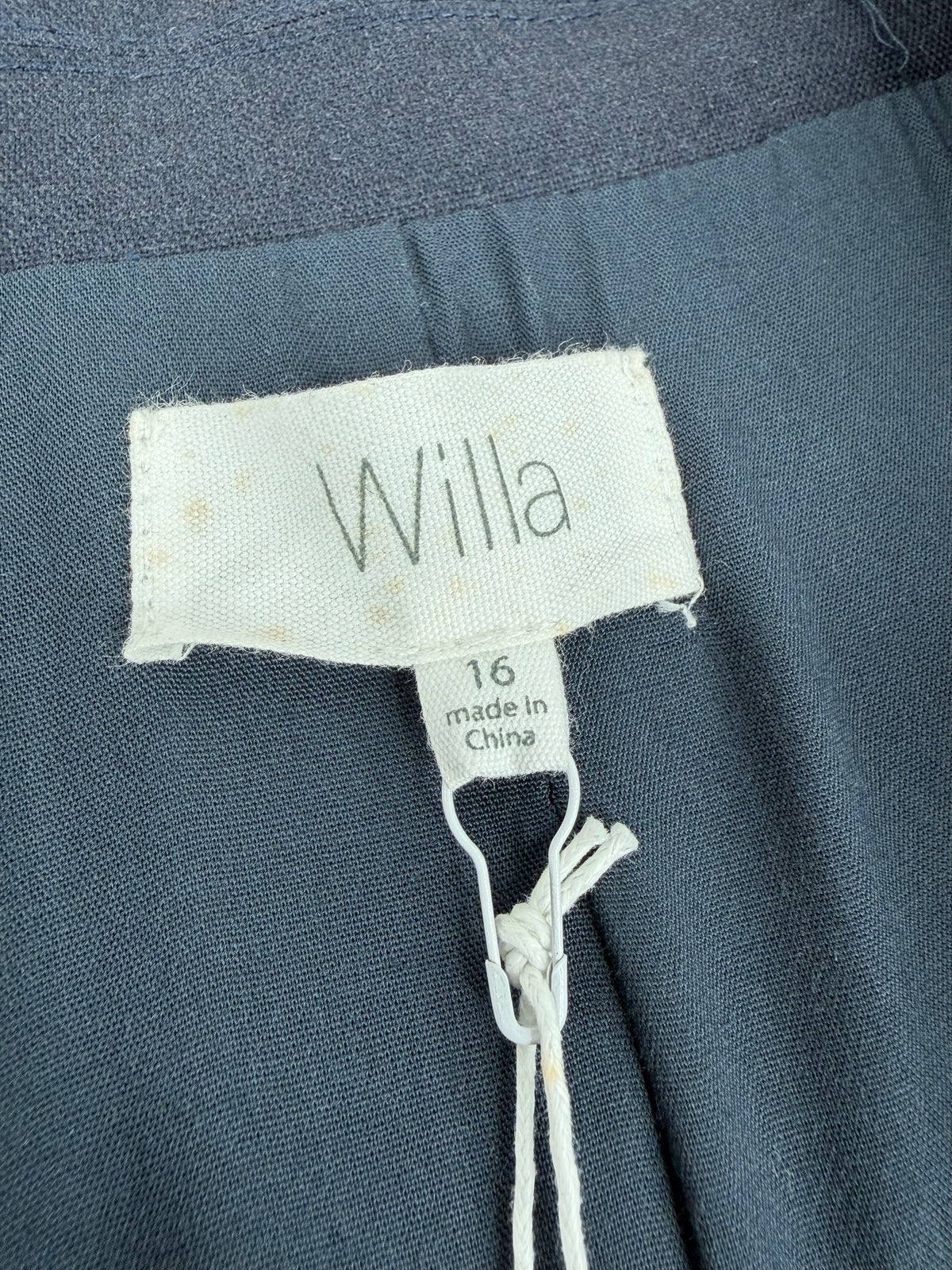 Willa Navy Belted Utility Dress NWT - AU16