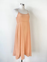 Marisfrolg Peach Lace & Silk Two Piece - AU10