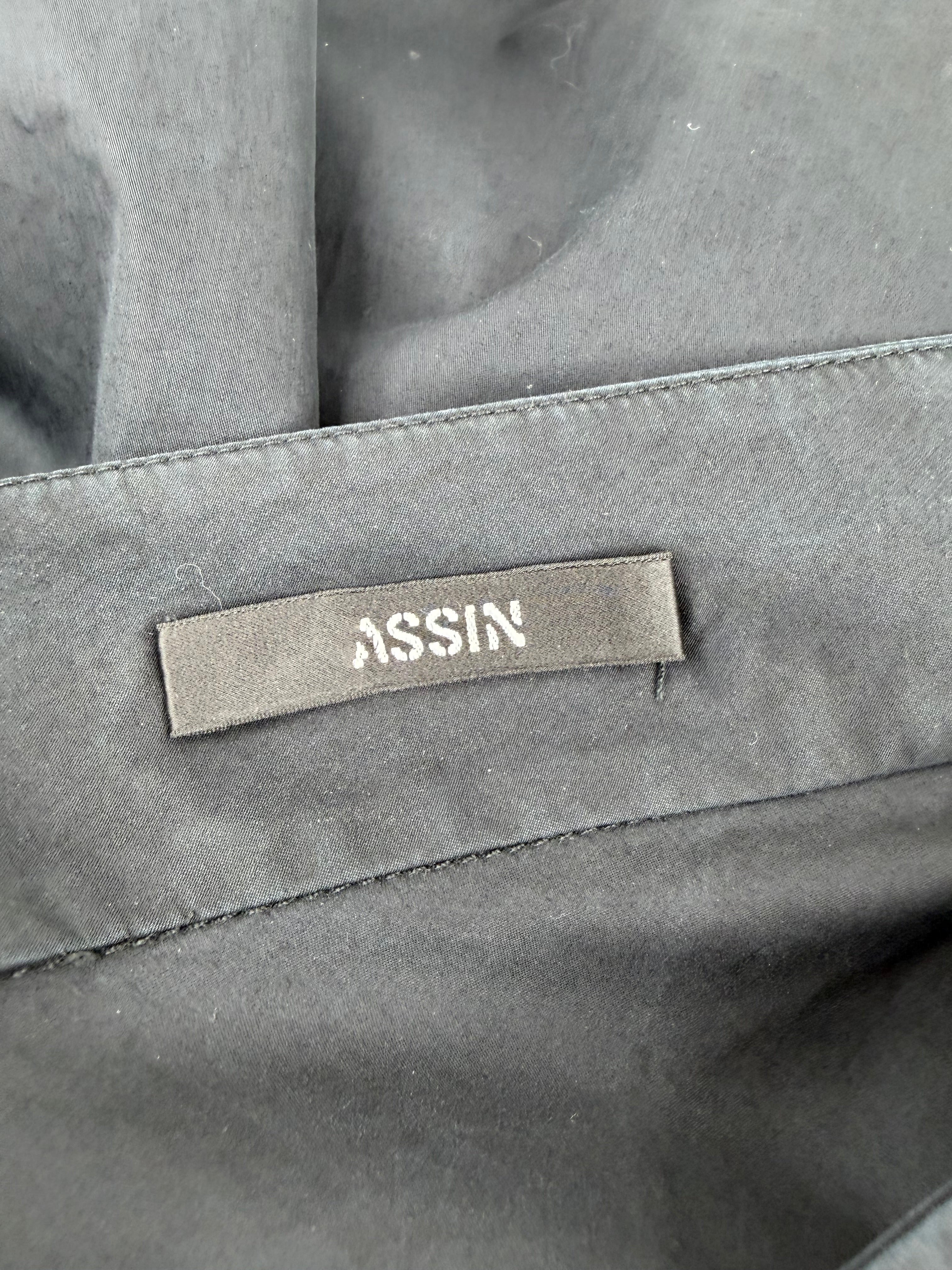 Assin Black Belted Shift - AU8