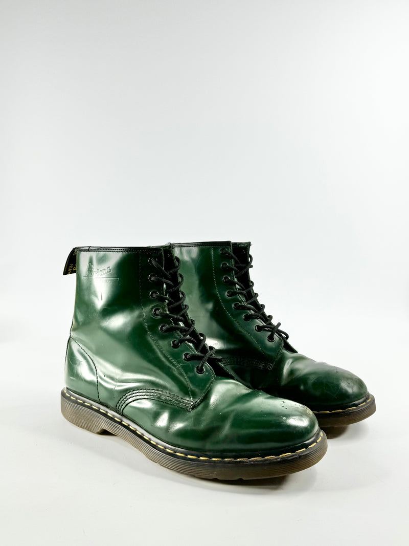 Dr. Martens 1460 Smooth Green Boots -