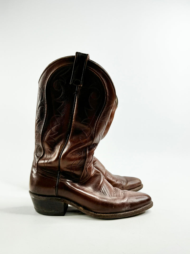 Vintage Dan Post Cowboy Boots - 7