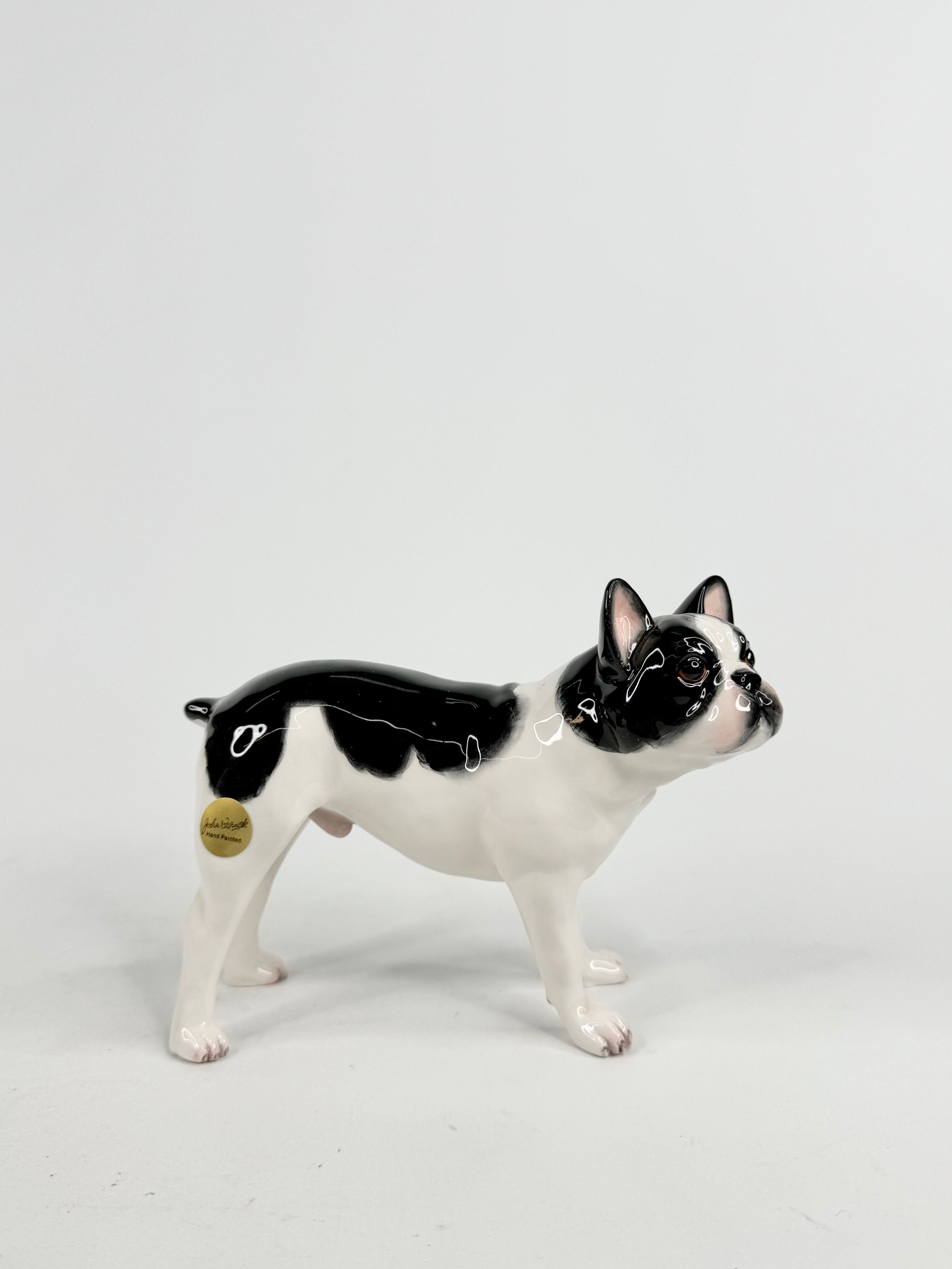 John Beswick Porcelain French Bulldog Figurine