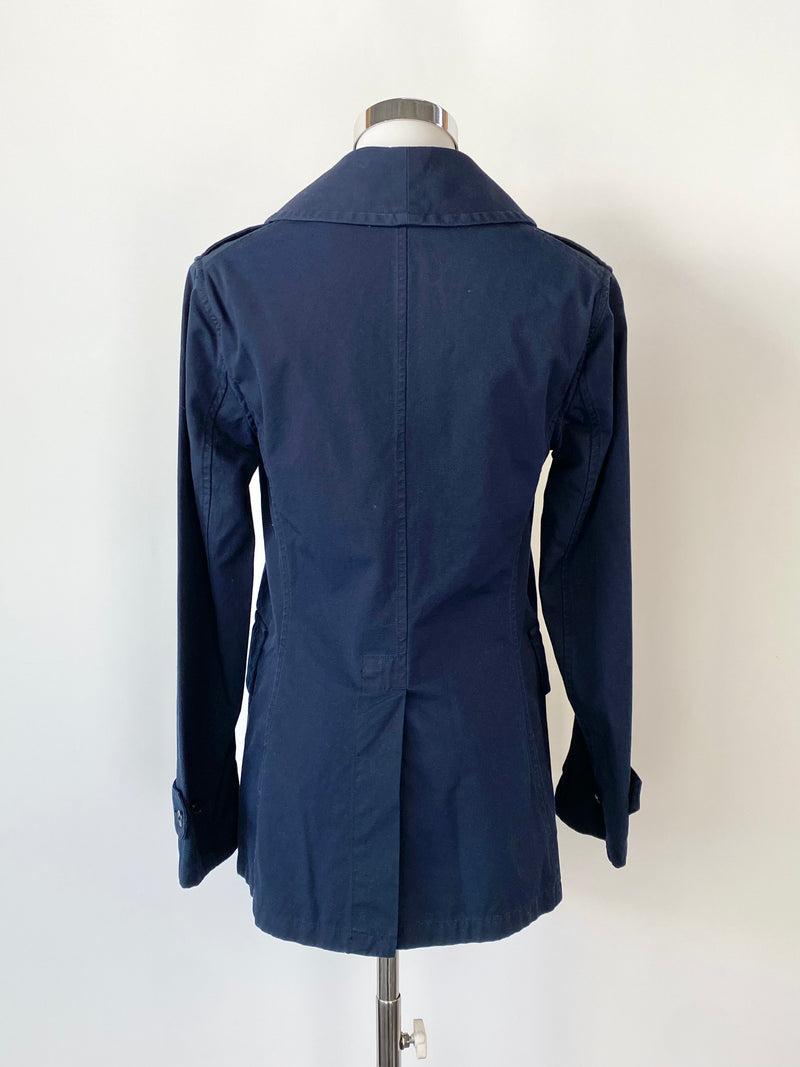 Ralph Lauren Navy Blue Cotton Jacket - AU6/8