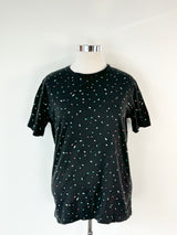 Alpha 60 Black Confetti T-Shirt - AU12