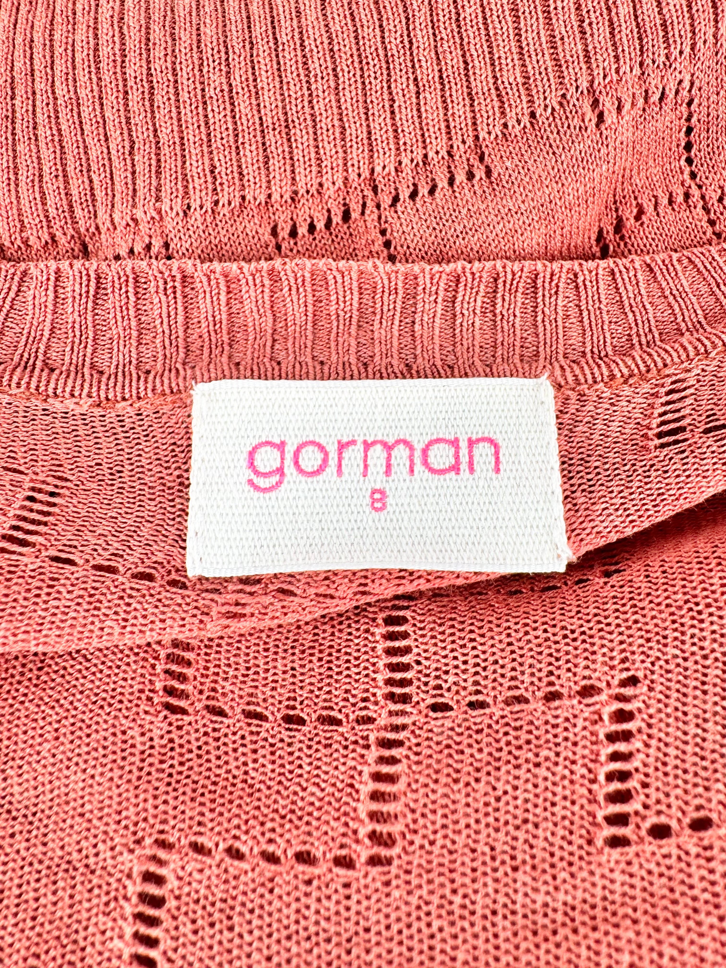 Gorman Saffron Silk & Cotton Cardigan - AU8
