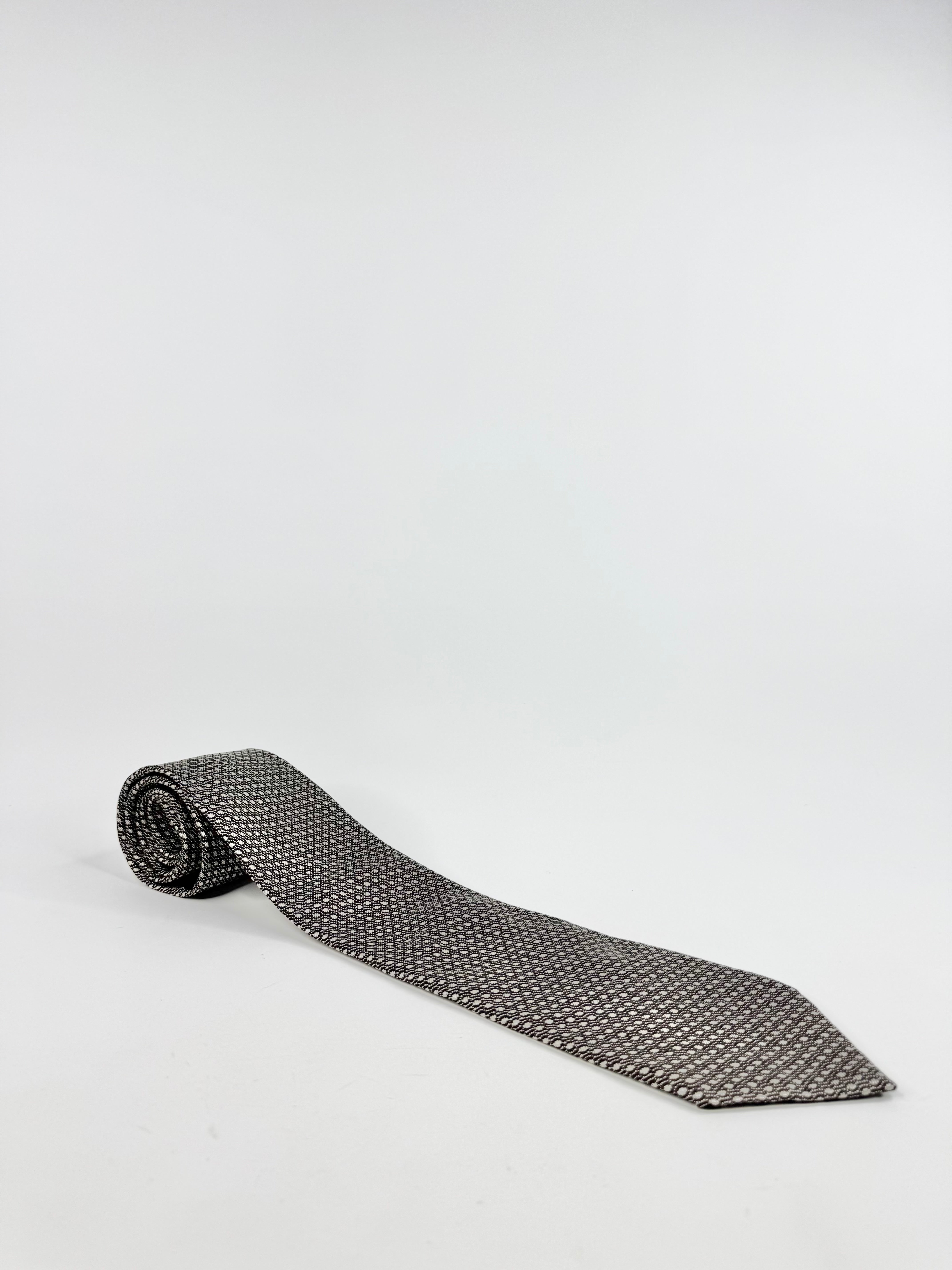 Tom Ford Silvery Silk Tie