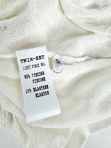 Twinset by Simone Barbieri White Vest - AU8
