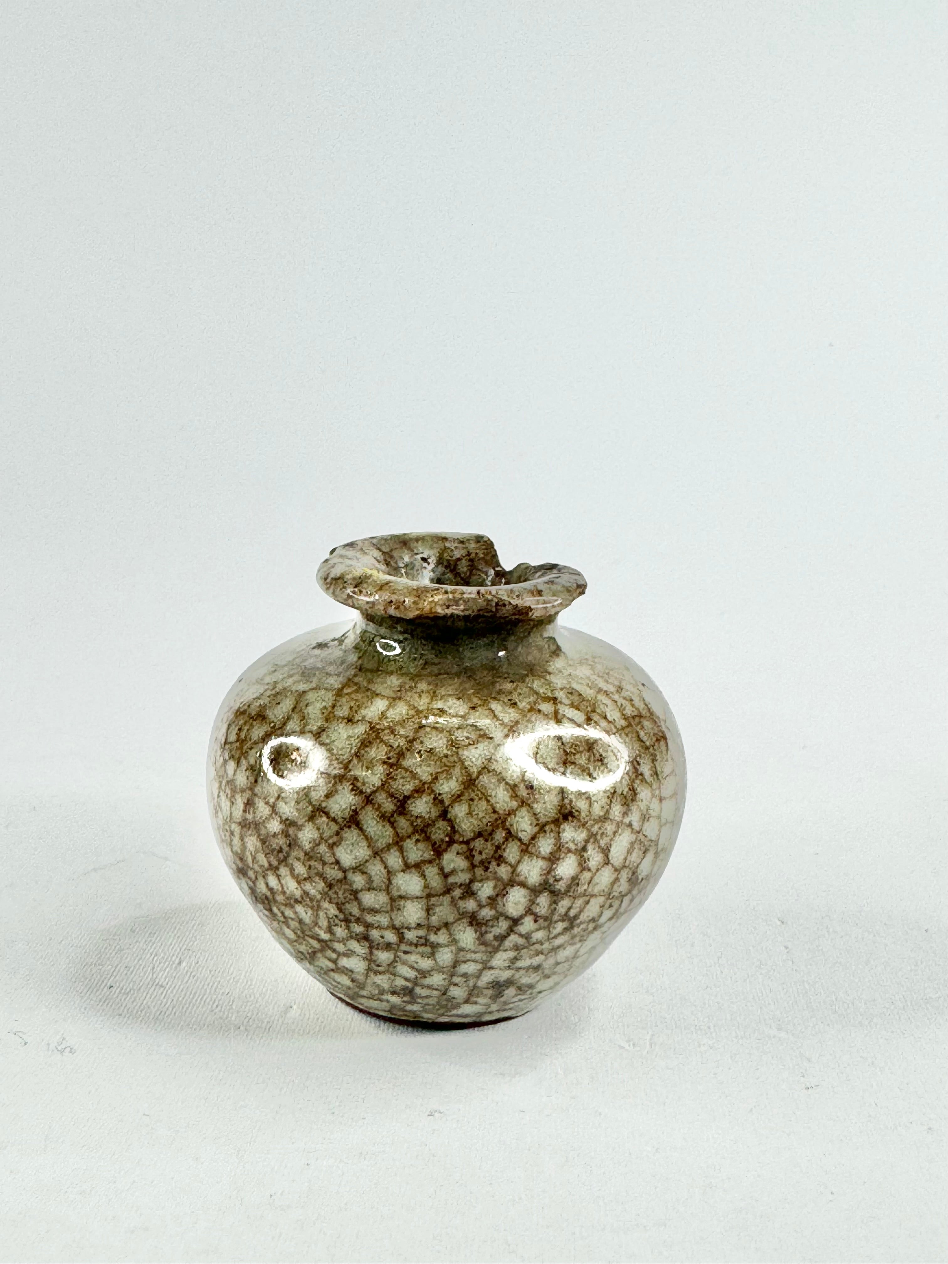 Antique Chinese Celadon Jarlet