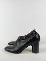 Conflict of Interest Black Leather Pumps - EU41