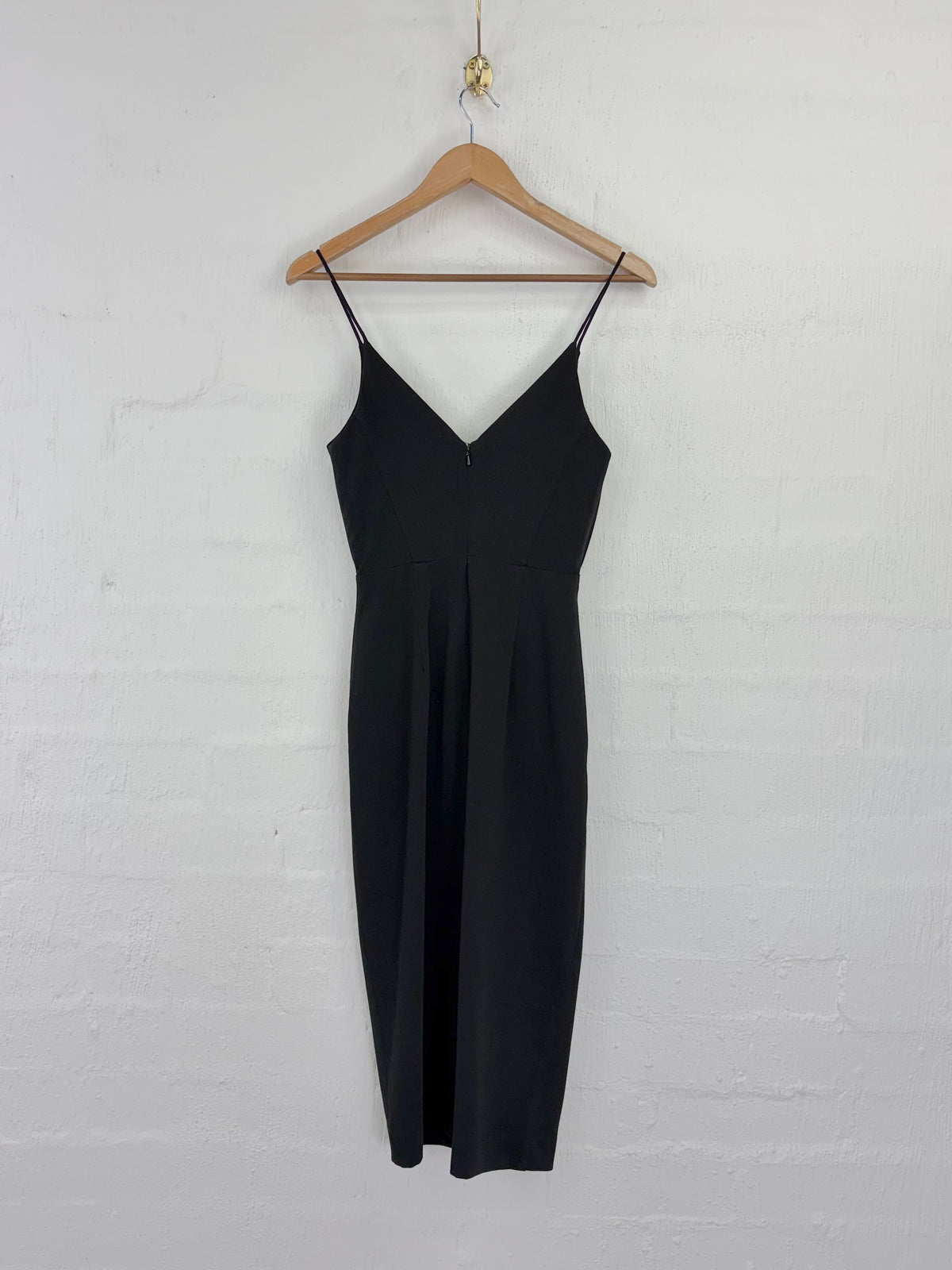 Zimmermann Black Gathered Cocktail Dress - AU6/8