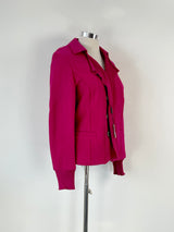 Eugen Klein Magenta Wool Jacket - AU16