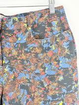 Erdem Abstract Multicolour Low-Rise Pants - AU14