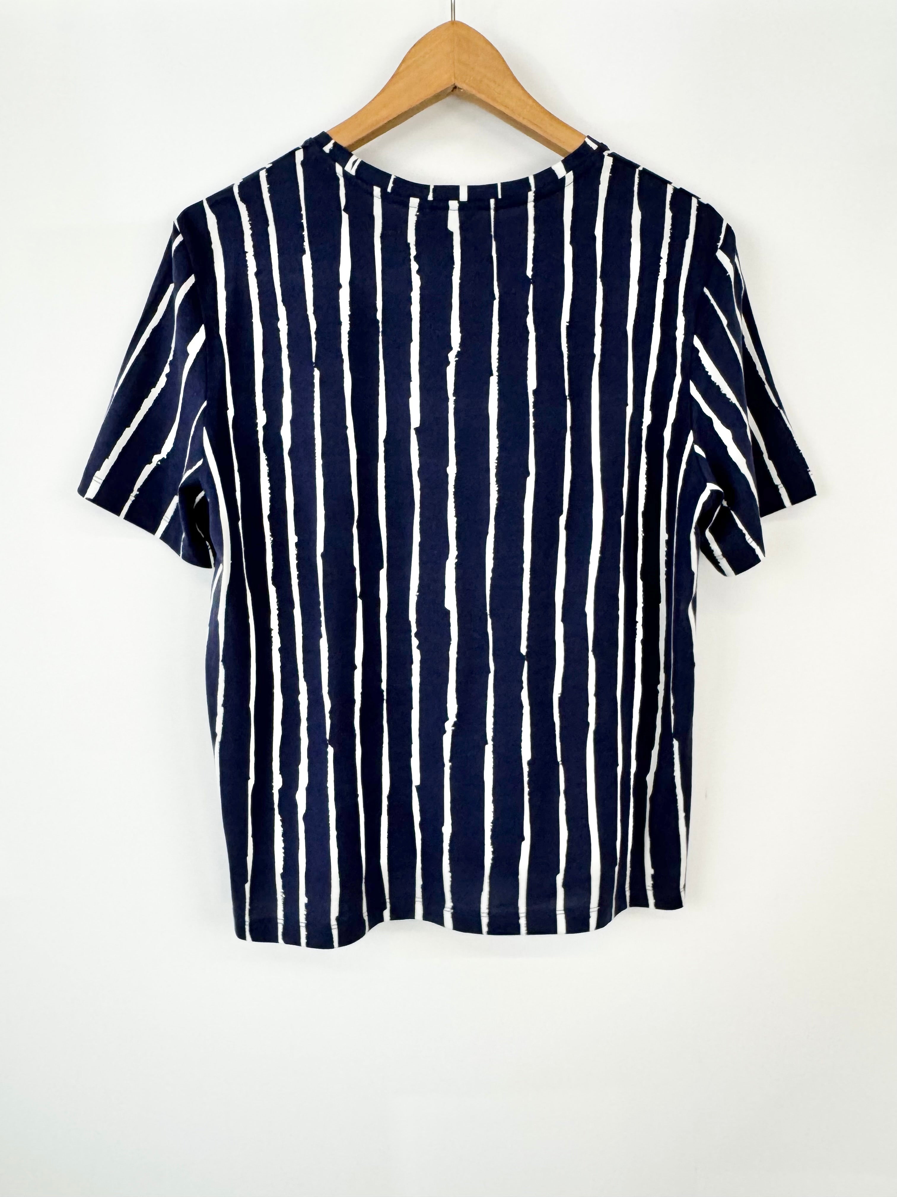 Marimekko Blue & White T-Shirt - AU12