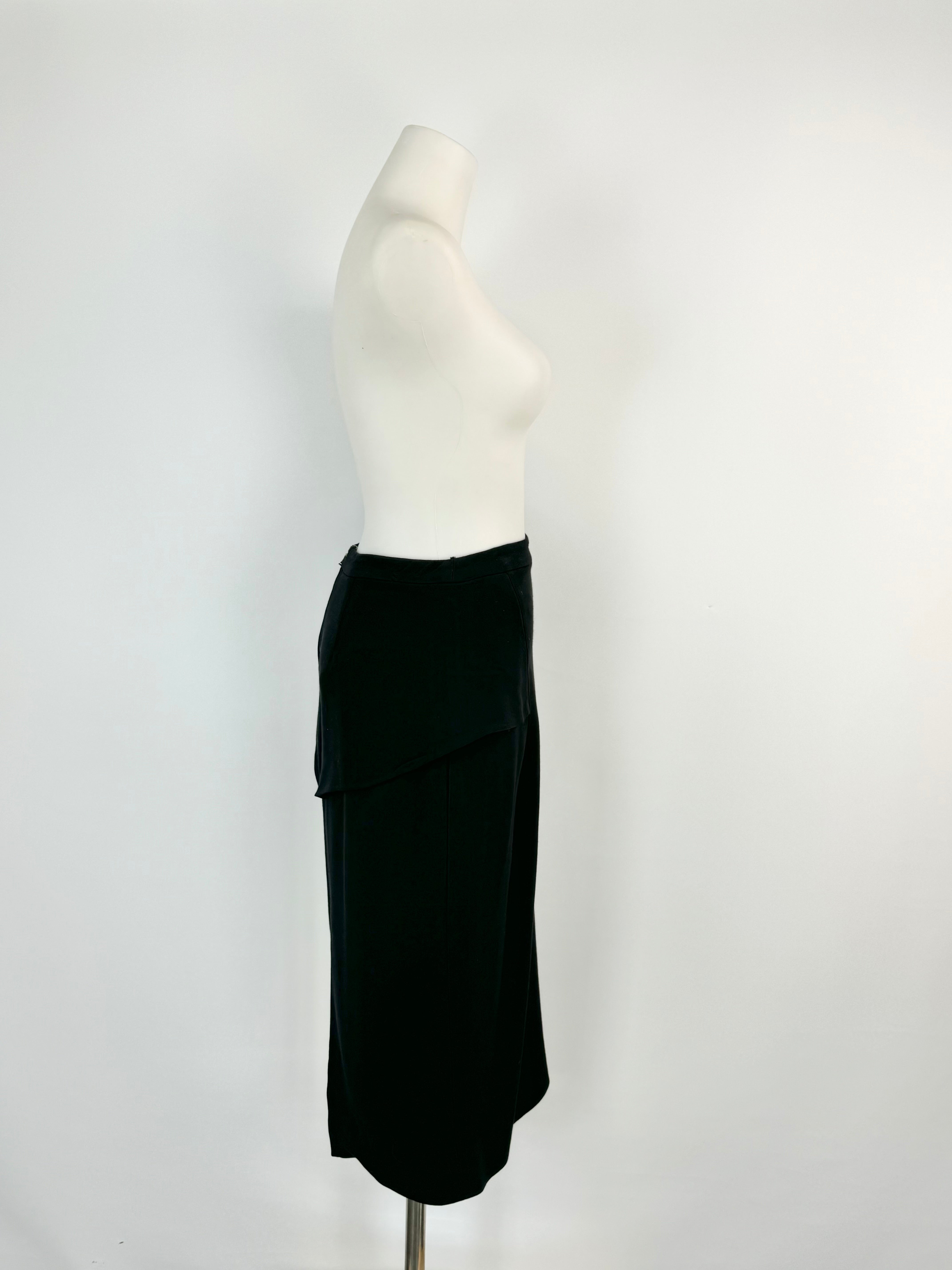 Willow Black Pencil Skirt - AU8