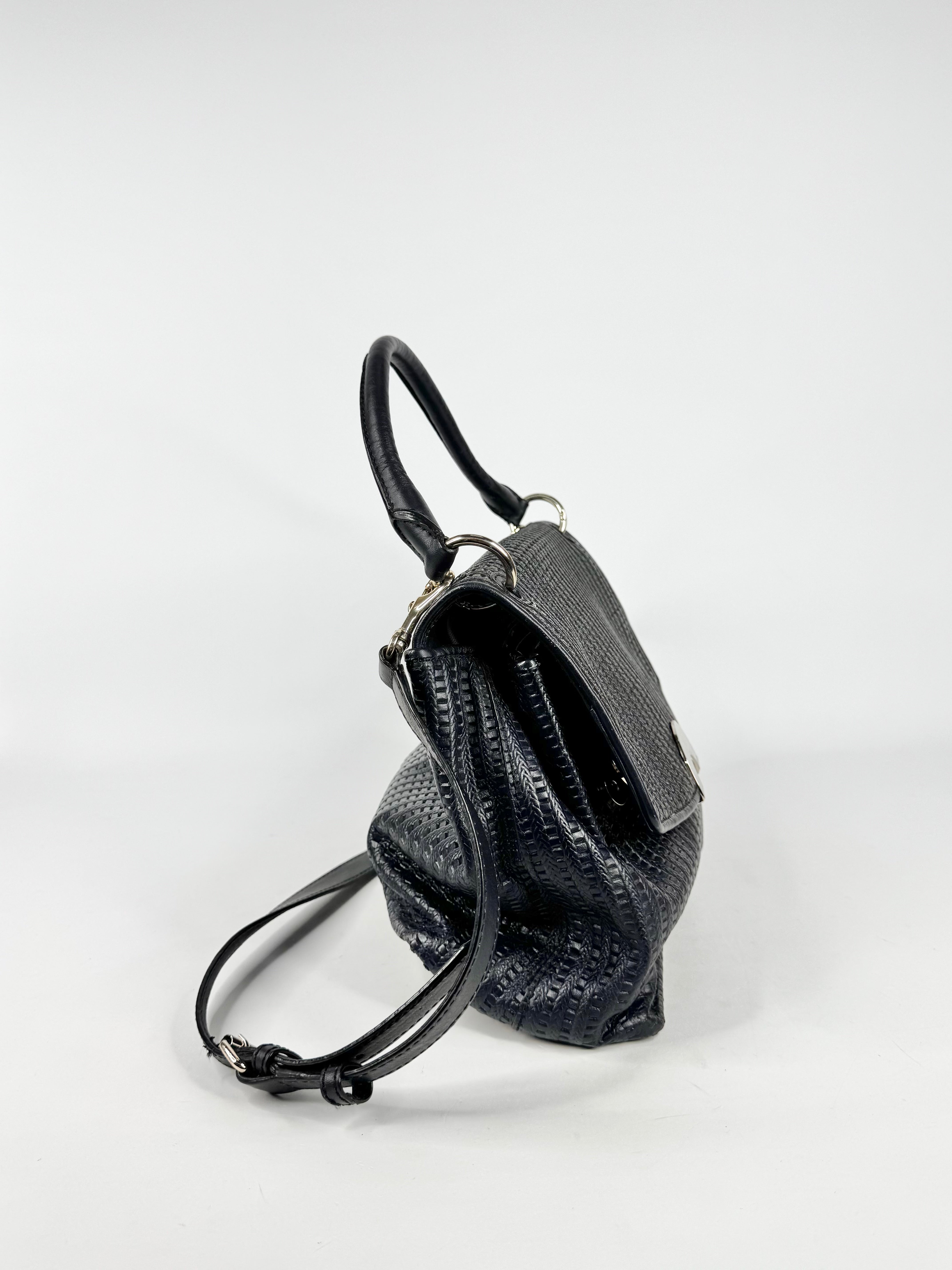 Oroton Midnight Navy Handbag