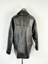 Eden Park Grained Leather Jacket - M/L