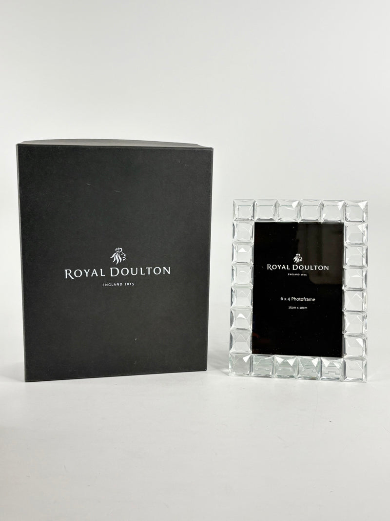 Royal Doulton Radiance Collection 6x4" Diamond Shape Photo Frame