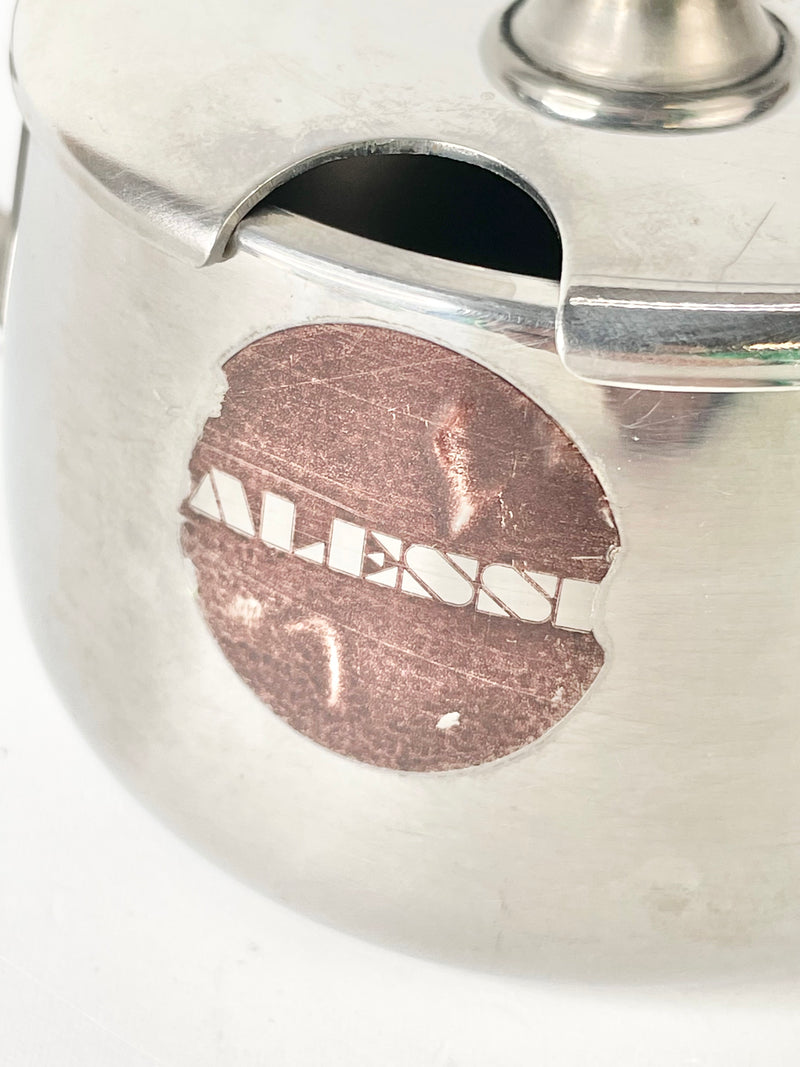 Alessi Italia Stainless Steel Sugar Pot