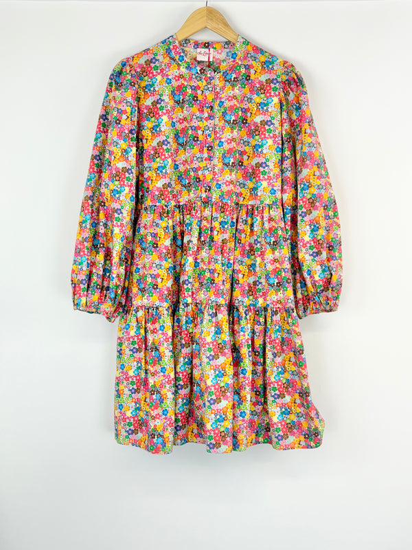 Leona Edmiston Multicolour Flower Pop 'Theodore' Dress - AU10
