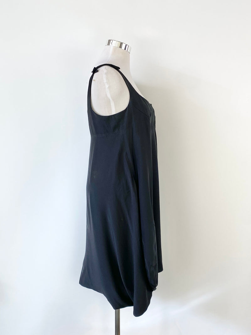 Stella McCartney Black Silk Dress - AU10/12