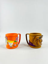 Vintage 90s Beauty & The Beast Mugs